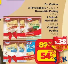 DR. OETKER PUDİNG fiyat ve kampanya bilgisi